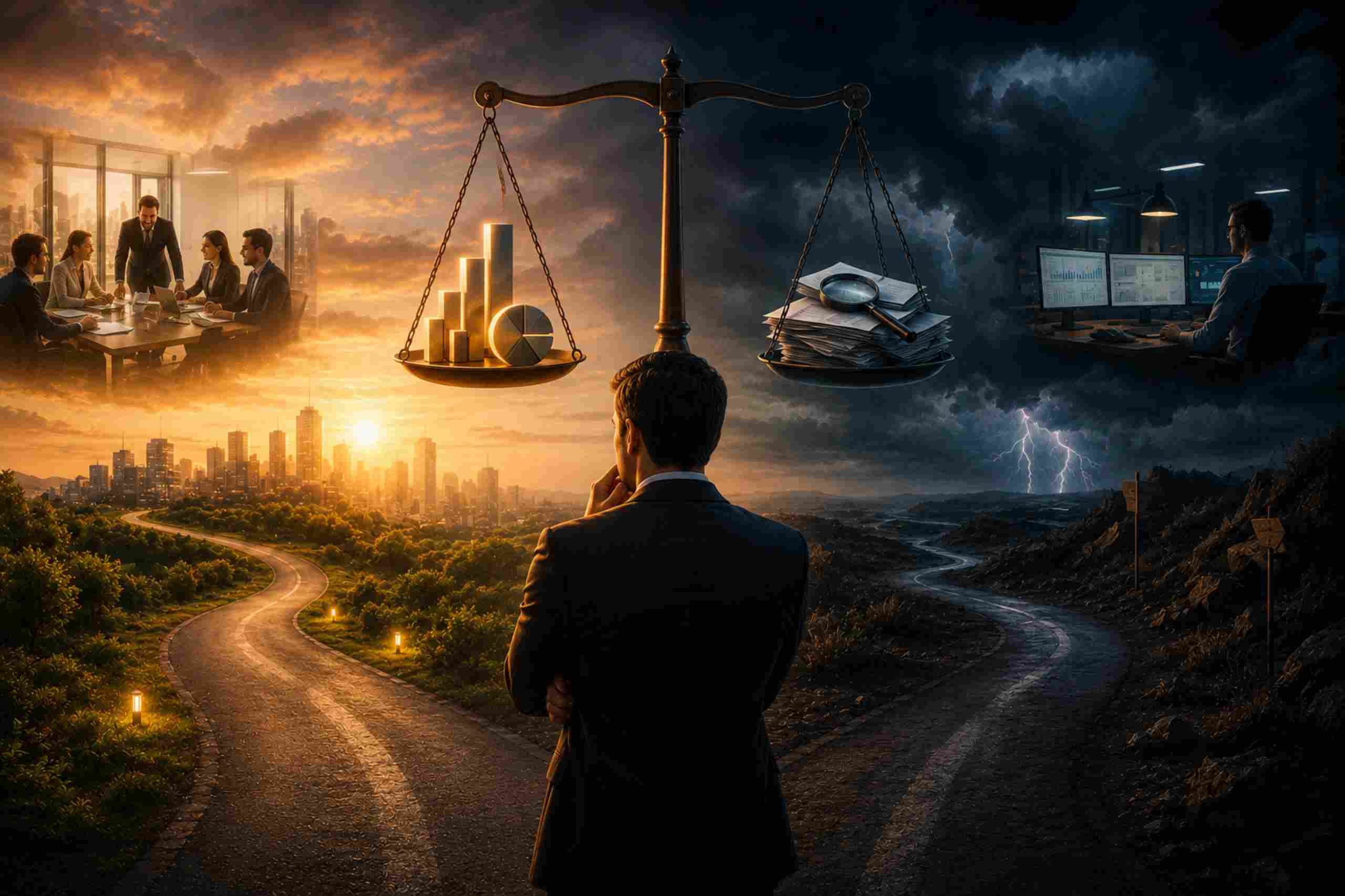 Entenda as diferenças entre Lucro Presumido e Lucro Real em 2026 e 2027 com a reforma tributária em andamento. Veja como a chegada do IBS e da CBS muda o planejamento tributário da sua empresa.