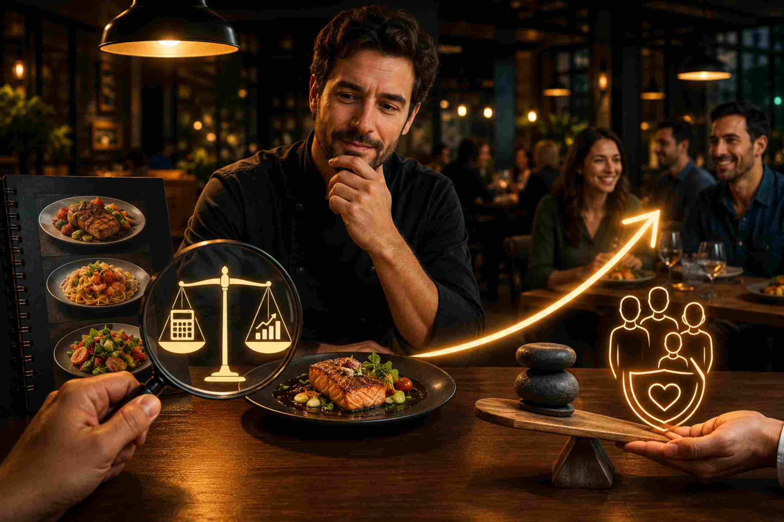 A reforma tributária muda a lógica de preços nos restaurantes a partir de 2027. Entenda como fazer o reajuste de preço no cardápio sem perder clientes e sem deixar dinheiro na mesa.