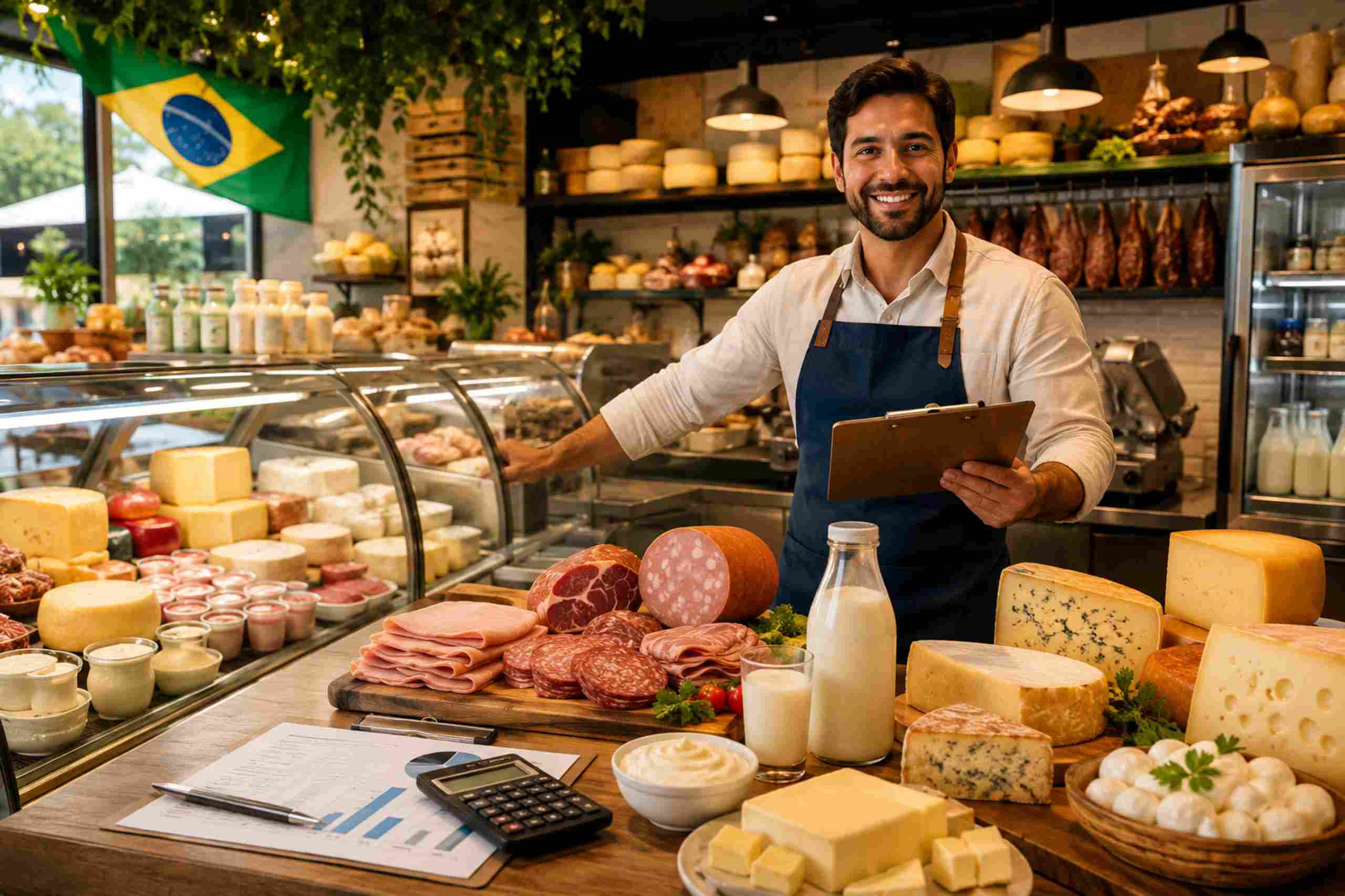 CNAE 4721-1/03: saiba se pode ser MEI, quanto paga de imposto, como fazer delivery e evitar perdas na sua loja de frios e laticínios.