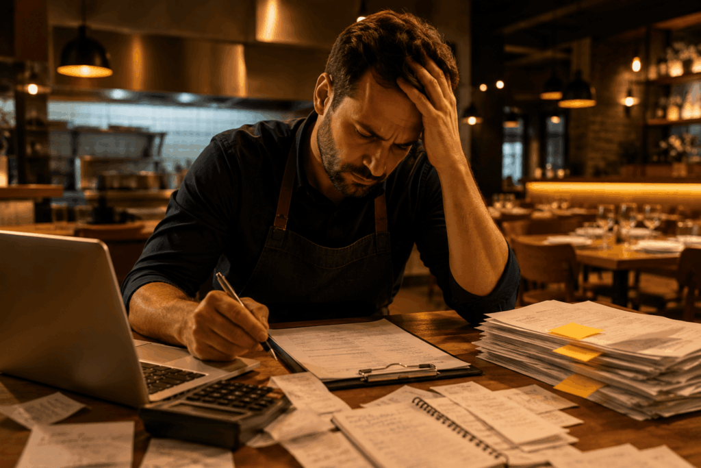 Erros contábeis que mais geram autuação em restaurantes em 2026