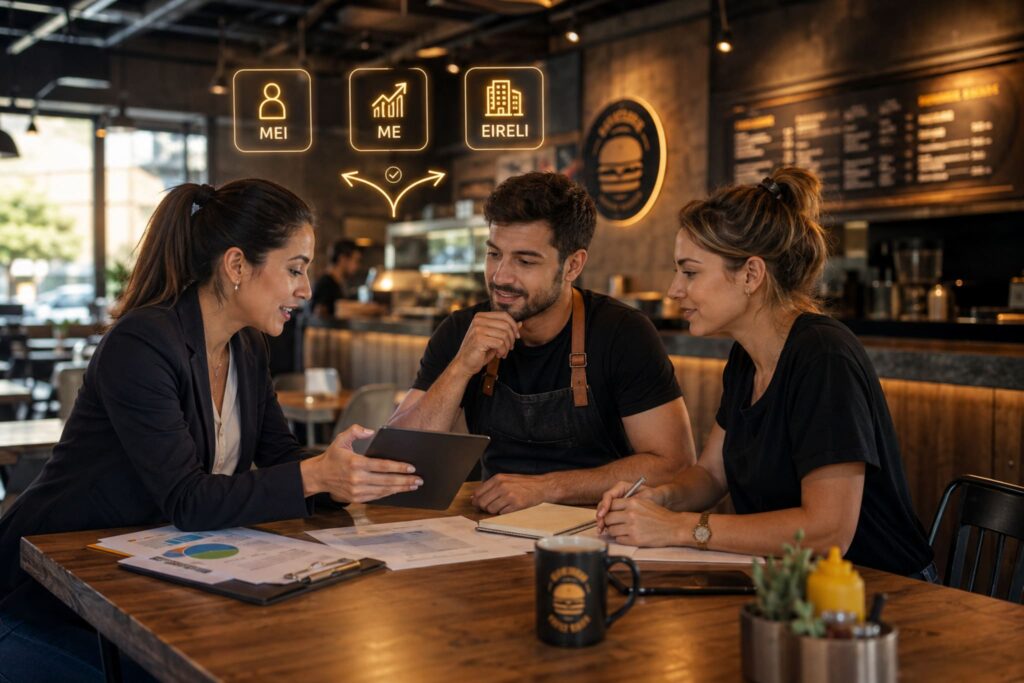 MEI, ME ou EIRELI: Qual CNPJ Abrir no Food Service