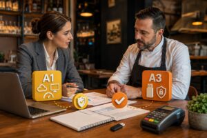 Comparação entre certificado digital A1 e A3 para restaurantes e negócios de Food Service