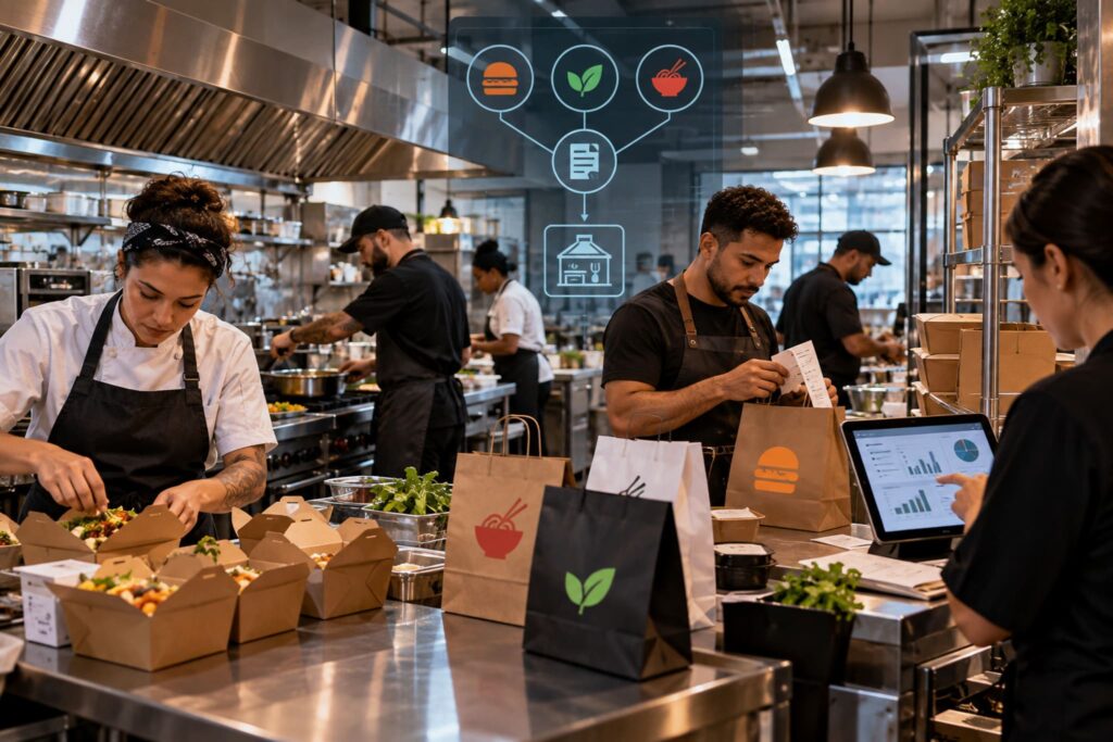 Dark Kitchens e Cozinhas Compartilhadas: como Funciona a Apuração Quando Várias Marcas Operam no Mesmo CNPJ ou Espaço