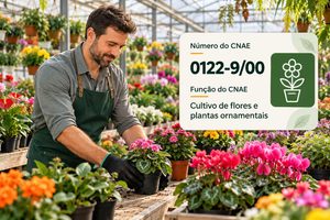 CNAE 0122-9/00 Cultivo de Flores e Plantas Ornamentais: Guia para Abrir e Tributar