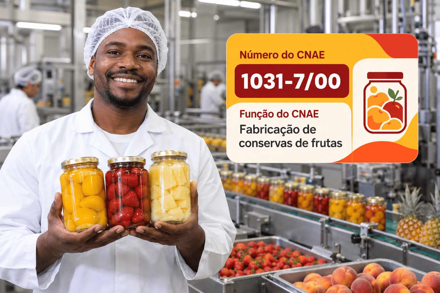 CNAE 1031-7/00 Fabricação de Conservas de Frutas: Guia para Abrir e Tributar