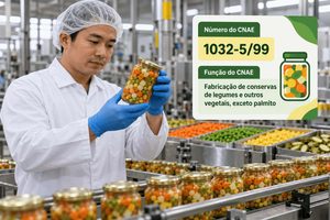 CNAE 1032-5/99 Fabricação de Conservas de Legumes e Outros Vegetais: Guia para Abrir e Tributar