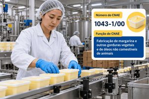CNAE 1043-1/00 Fabricação de Margarina, Gorduras Vegetais e Óleos Não Comestíveis de Animais: Guia para Abrir e Tributar