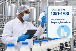 CNAE 1051-1/00 Preparação do Leite: Guia para Abrir e Tributar