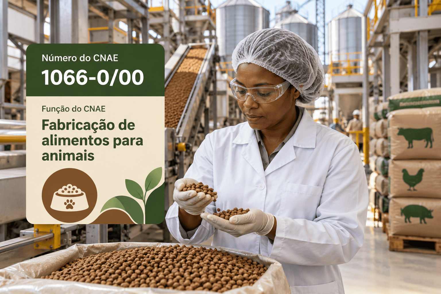 CNAE 1066-0/00 Fabricação de Alimentos para Animais: Guia para Abrir e Tributar