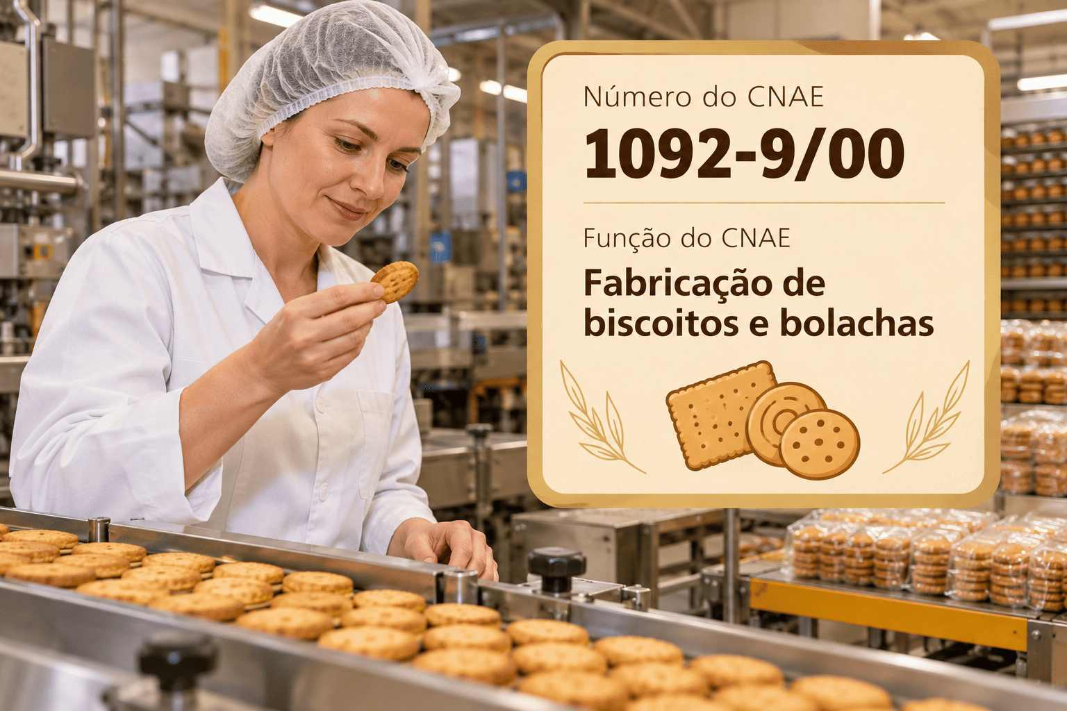 CNAE 1092-9/00 Fabricação de Biscoitos e Bolachas: Guia para Abrir e Tributar
