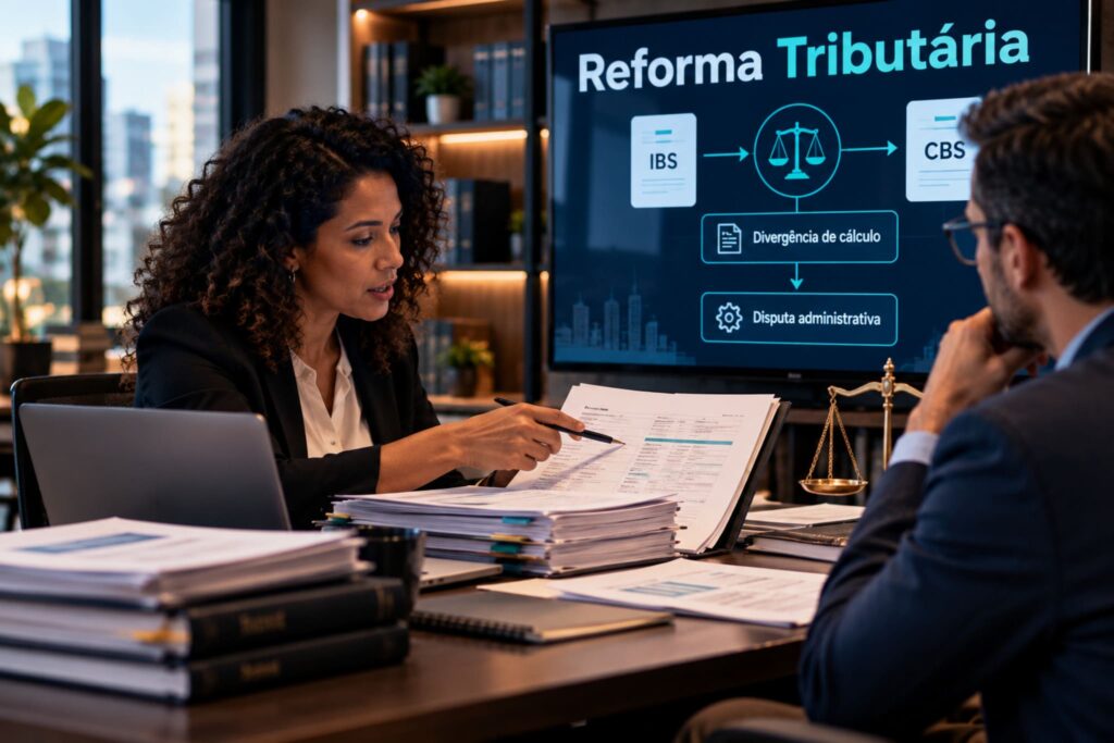 Contencioso Tributário do IBS e da CBS: como Funciona a Disputa Administrativa quando Há Divergência de Cálculo